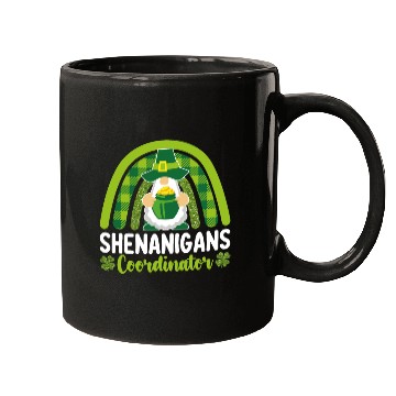 Discover Shenanigans Coordinator Gnomes St Patrick's Day Mugs