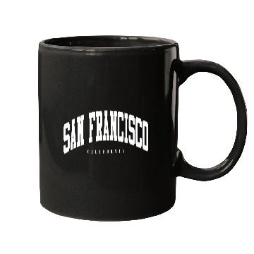Discover SAN FRANCISCO Mugs
