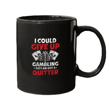Discover Card Player Gambling Poker Mugs