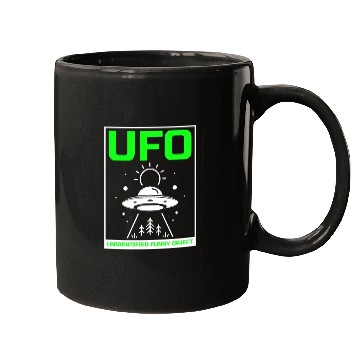 Discover Alien, Aliens, UFO, UAP, Space Unknown Flight Mugs