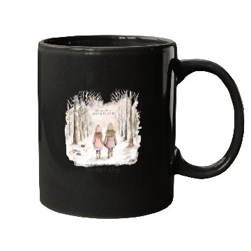 Discover Cute Kids In Winter Wonderland Mugs