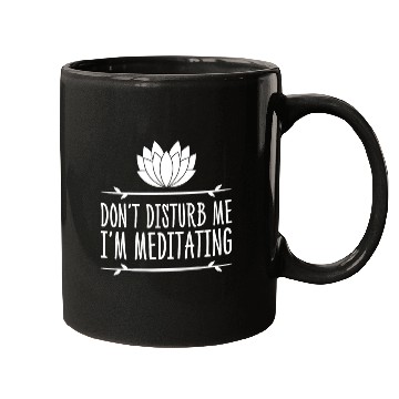 Discover Yoga Meditating Meditation Mugs