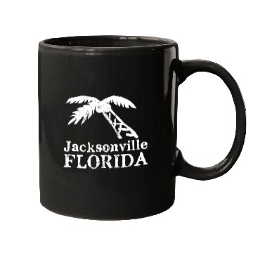 Discover Jacksonville Florida Palm Tree Souvenirs Gifts Mugs