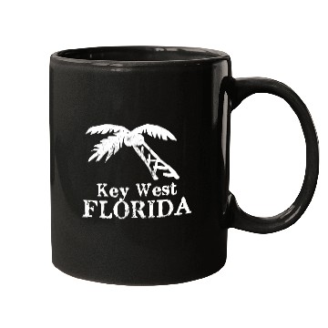 Discover Key West Florida Palm Tree Souvenirs Gifts Mugs