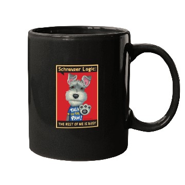 Discover Schnauzer Logic Mugs