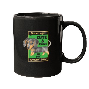 Discover Dachshund Logic Mugs