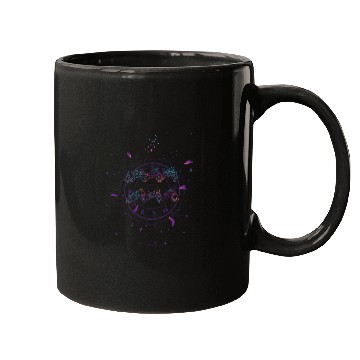 Discover Aquarius Floral Zodiac Harmony Mugs