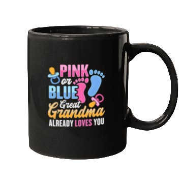 Discover Gender Reveal For Great Grandma Mugs
