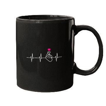 Discover K-Pop Heartbeat Fan Gift Korean Music Mugs