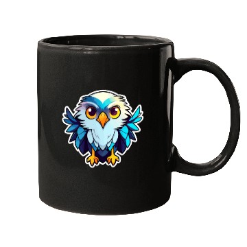Discover Eagle Bird Illustration Mugs