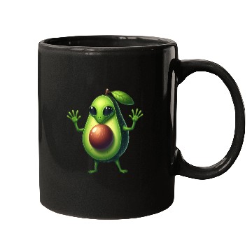 Discover Avocado alien Mugs