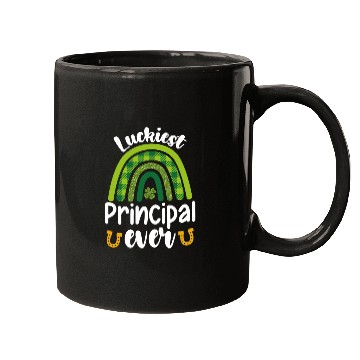 Discover Luckiest Principal Ever School St Patrick's Day Mugs