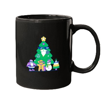 Discover Santa snowman tree funny Christmas day Mugs