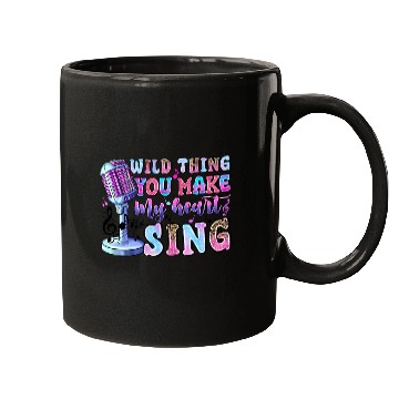Discover Wild Thing You Make My Heart Sing Mugs