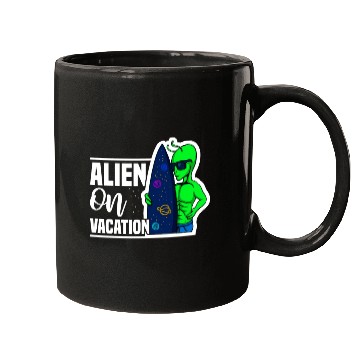 Discover Alien, Aliens, UFO, UAP, Space Unknown Flight Mugs