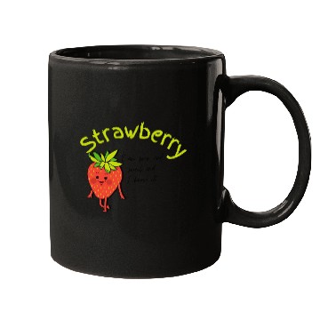 Discover Strawberry - I am Sour and Sweet Mugs