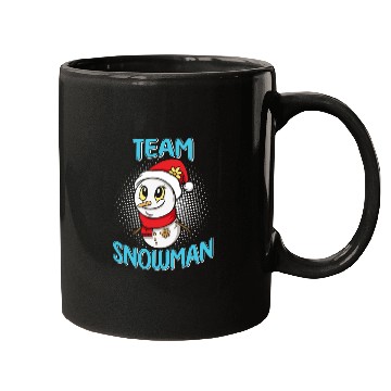 Discover Winter Time Team Snowman Snowmen Snow Lover Mugs