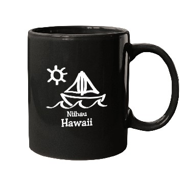 Discover Niihau Hawaii Sailboat Souvenirs Gifts Vacation Mugs