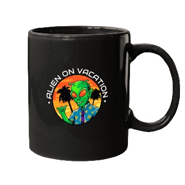 Discover Alien, Aliens, UFO, UAP, Space Unknown Flight Mugs