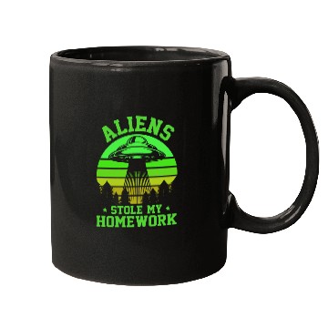 Discover Alien, Aliens, UFO, UAP, Space Unknown Flight Mugs