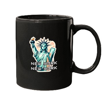 Discover New York - Statue of Liberty Mugs