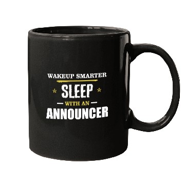 Discover Wakeup Smarter Sleep WIth Announcer Gift Mugs