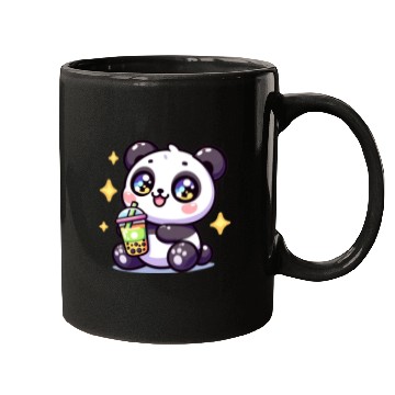 Discover Panda Bubble Tea Boba Kawaii Mugs