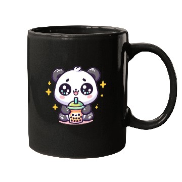 Discover Panda Bubble Tea Boba Kawaii Mugs