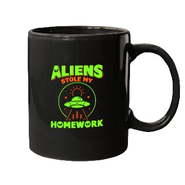 Discover Alien, Aliens, UFO, UAP, Space Unknown Flight Mugs