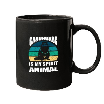 Discover groundhog is my Spirit Animal Mugs