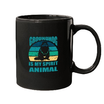 Discover funny Respect the groundhog Mugs