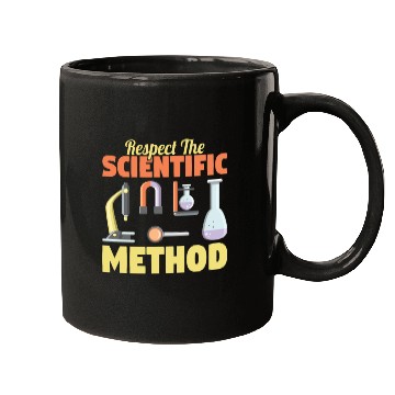 Discover Respect the Scientific Method Science Teacher Geek Mugs