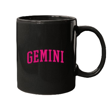 Discover K Varsity Gemini Mugs