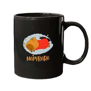 Discover Sleepy Capybara Mugs