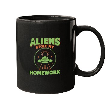 Discover Alien, Aliens, UFO, UAP, Space Unknown Flight Mugs