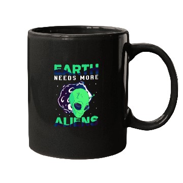 Discover Alien, Aliens, UFO, UAP, Space Unknown Flight Mugs