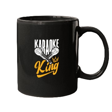 Discover Funny Karaoke Singer Singing Musician Karaoke Gift Mugs