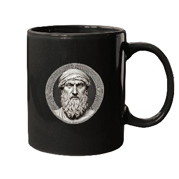 Discover Pythagoras Greek Mathematician Artwork Mugs