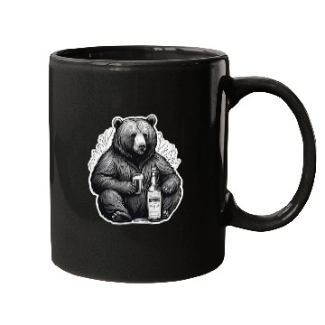 Discover grizzly bear Mugs