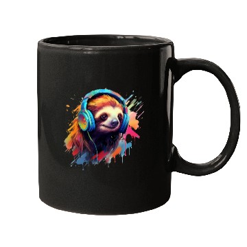Discover Sloth DJ Mugs