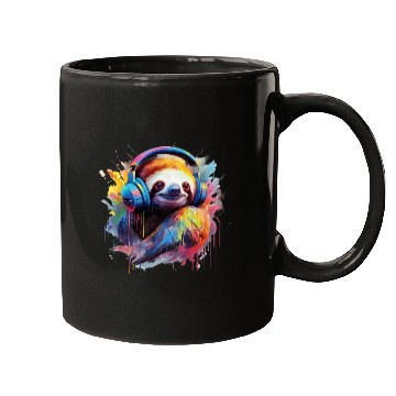 Discover Sloth DJ Mugs