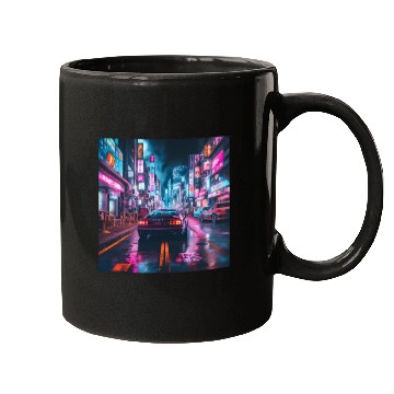 Discover Vaporwave Tokyo Mugs