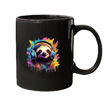 Discover Sloth DJ Mugs