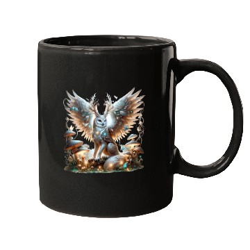 Discover Mystic Owl of the Enchanted Forest Mugs