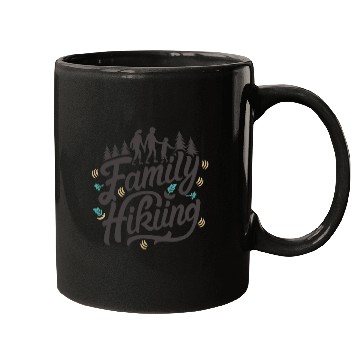 Discover Family hiking fun Mugs