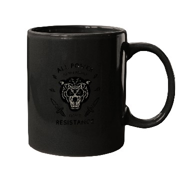 Discover Black Panther All Power to the People Expect Mugs