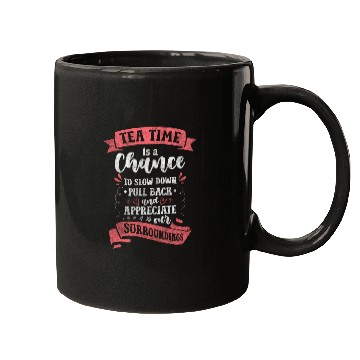Discover Tea Time Out Teacup Drink Mugs