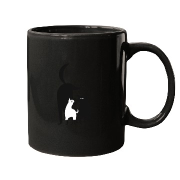 Discover Pet Elegance in Monochrome Mugs