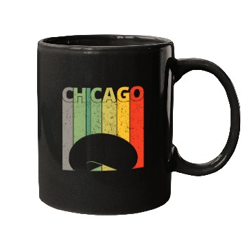 Discover Chicago Chicago Bean Cloud Gate Mugs
