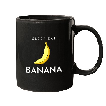 Discover SLEEP EAT BANANA Mugs